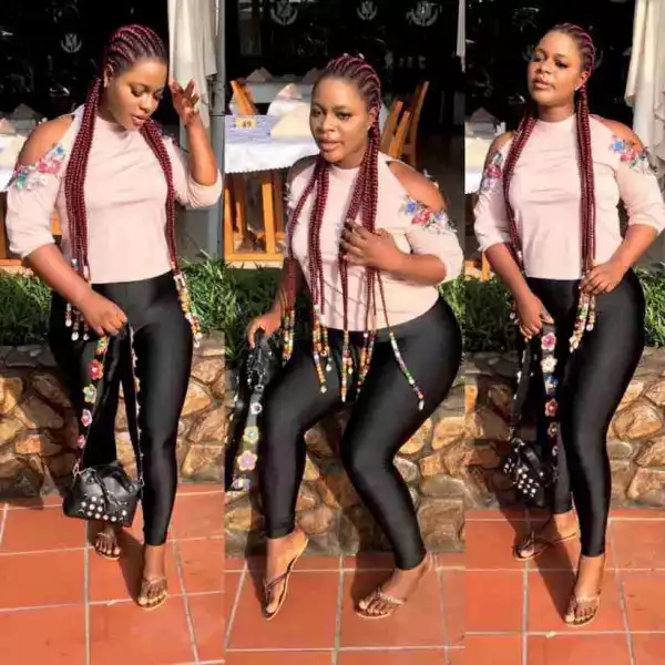 Female Soldier Stuns In Leggings And Skin Tight Jeans & Crop Top (Photos) 